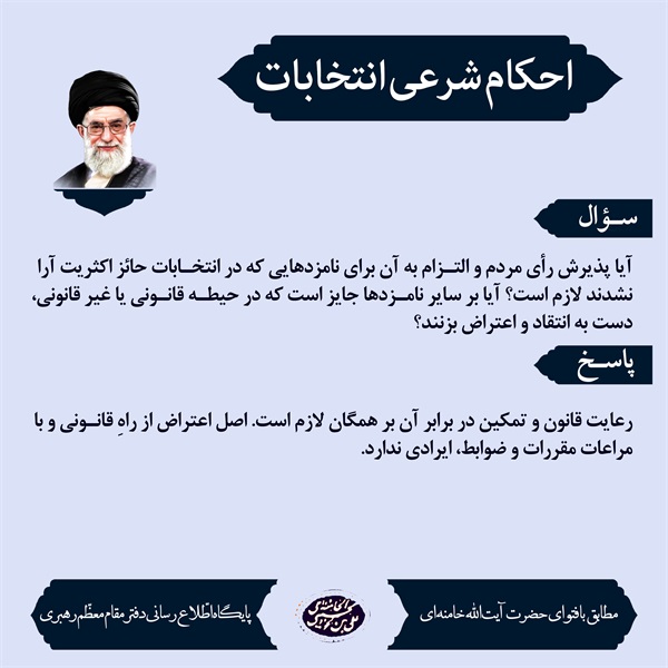 احکام انتخابات 6